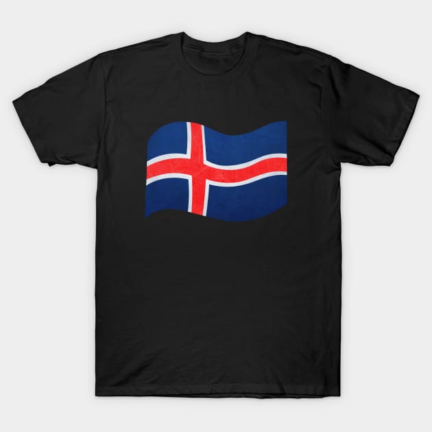 Flag of Iceland T-Shirt by Purrfect